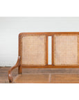 Woven Rattan Antique Settee-5. Asian & Chinese Furniture, Art, Antiques, Vintage Home Décor for sale at FEA Home