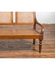 Woven Rattan Antique Settee-8. Asian & Chinese Furniture, Art, Antiques, Vintage Home Décor for sale at FEA Home