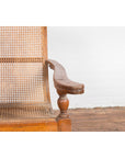 Dutch Colonial Indonesian Cane and Wood Plantation Chair with Extending Arms-10. Asian & Chinese Furniture, Art, Antiques, Vintage Home Décor for sale at FEA Home