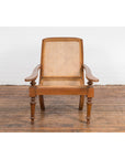 Colonial Cane and Wood Plantation Lounge Chair with Extending Arms-2. Asian & Chinese Furniture, Art, Antiques, Vintage Home Décor for sale at FEA Home