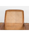 Colonial Cane and Wood Plantation Lounge Chair with Extending Arms-3. Asian & Chinese Furniture, Art, Antiques, Vintage Home Décor for sale at FEA Home