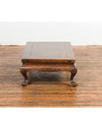 Low Rectangular Antique Coffee Table with Arched Legs-13. Asian & Chinese Furniture, Art, Antiques, Vintage Home Décor for sale at FEA Home