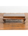 Low Rectangular Antique Coffee Table with Arched Legs-15. Asian & Chinese Furniture, Art, Antiques, Vintage Home Décor for sale at FEA Home