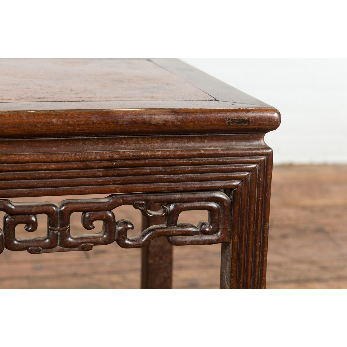 Square Chinese Antique Side Table-10. Asian & Chinese Furniture, Art, Antiques, Vintage Home Décor for sale at FEA Home