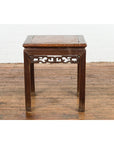 Square Chinese Antique Side Table-13. Asian & Chinese Furniture, Art, Antiques, Vintage Home Décor for sale at FEA Home