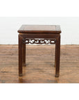 Square Chinese Antique Side Table-14. Asian & Chinese Furniture, Art, Antiques, Vintage Home Décor for sale at FEA Home