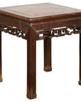 Square Chinese Antique Side Table-1. Asian & Chinese Furniture, Art, Antiques, Vintage Home Décor for sale at FEA Home