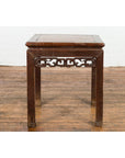 Square Chinese Antique Side Table-5. Asian & Chinese Furniture, Art, Antiques, Vintage Home Décor for sale at FEA Home