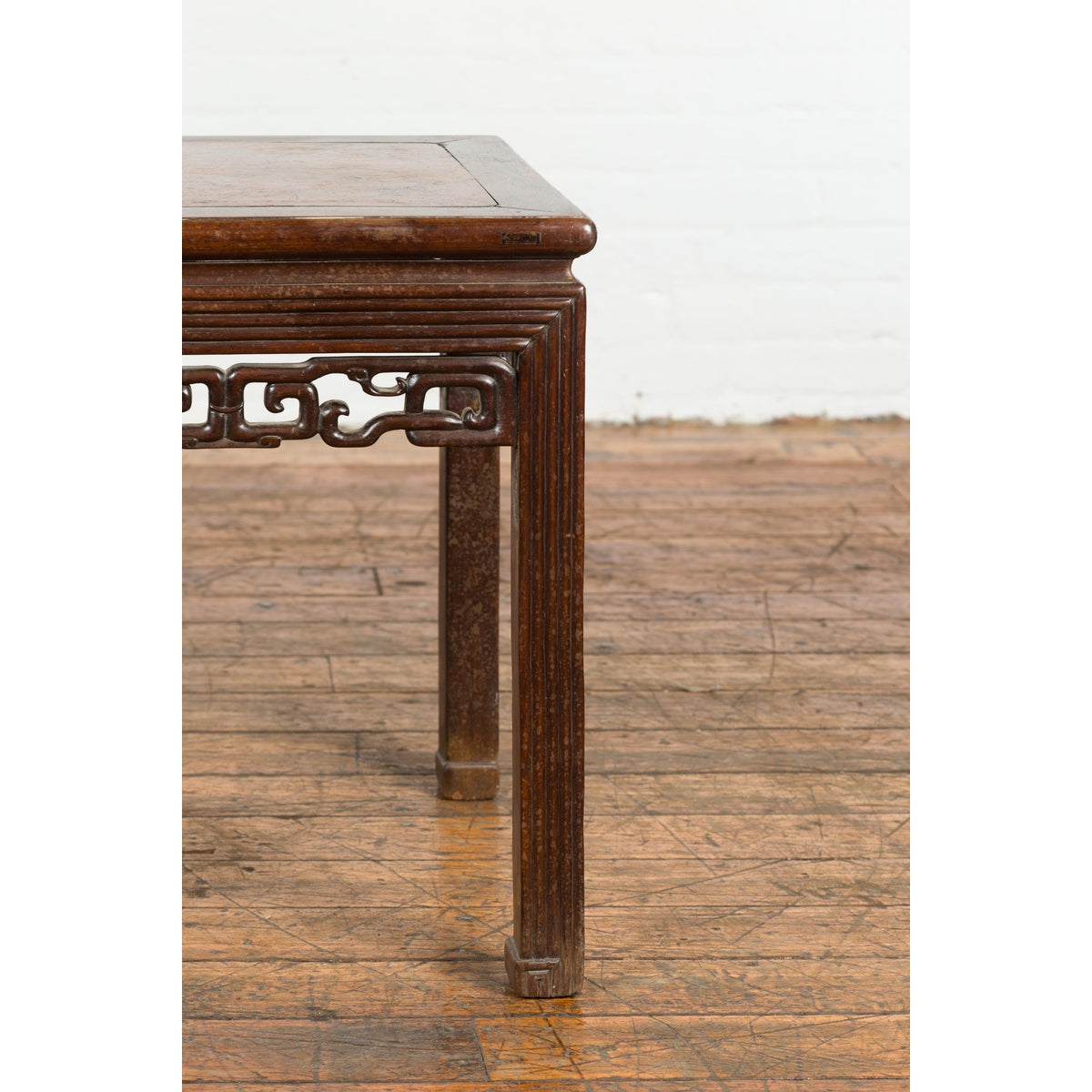 Square Chinese Antique Side Table-8. Asian & Chinese Furniture, Art, Antiques, Vintage Home Décor for sale at FEA Home
