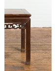 Square Chinese Antique Side Table-8. Asian & Chinese Furniture, Art, Antiques, Vintage Home Décor for sale at FEA Home