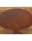 Small Antique Pedestal End Table with Round Top-10. Asian & Chinese Furniture, Art, Antiques, Vintage Home Décor for sale at FEA Home