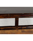 Pair of Late Qing Dynasty Wine Console Tables with Black Brown Lacquer-7. Asian & Chinese Furniture, Art, Antiques, Vintage Home Décor for sale at FEA Home