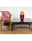 Negora Lacquered Square Vintage Coffee Table-2. Asian & Chinese Furniture, Art, Antiques, Vintage Home Décor for sale at FEA Home