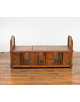 Antique Window Bench with Internal Storage-3. Asian & Chinese Furniture, Art, Antiques, Vintage Home Décor for sale at FEA Home