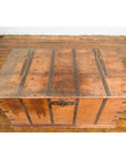 Light Brown Antique Storage Chest with Internal Compartment-11. Asian & Chinese Furniture, Art, Antiques, Vintage Home Décor for sale at FEA Home