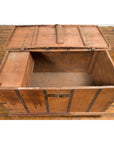 Light Brown Antique Storage Chest with Internal Compartment-13. Asian & Chinese Furniture, Art, Antiques, Vintage Home Décor for sale at FEA Home