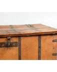 Light Brown Antique Storage Chest with Internal Compartment-5. Asian & Chinese Furniture, Art, Antiques, Vintage Home Décor for sale at FEA Home