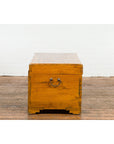 Vintage Chest with Carved Seashells on Lid-13. Asian & Chinese Furniture, Art, Antiques, Vintage Home Décor for sale at FEA Home