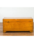 Vintage Chest with Carved Seashells on Lid-14. Asian & Chinese Furniture, Art, Antiques, Vintage Home Décor for sale at FEA Home