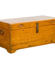 Vintage Chest with Carved Seashells on Lid-1. Asian & Chinese Furniture, Art, Antiques, Vintage Home Décor for sale at FEA Home