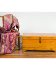 Vintage Chest with Carved Seashells on Lid-3. Asian & Chinese Furniture, Art, Antiques, Vintage Home Décor for sale at FEA Home