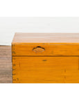 Vintage Chest with Carved Seashells on Lid-5. Asian & Chinese Furniture, Art, Antiques, Vintage Home Décor for sale at FEA Home