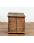 19th Century Blanket Chest with Brass Hardware and Rustic Character-17. Asian & Chinese Furniture, Art, Antiques, Vintage Home Décor for sale at FEA Home