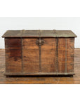 19th Century Blanket Chest with Brass Hardware and Rustic Character-3. Asian & Chinese Furniture, Art, Antiques, Vintage Home Décor for sale at FEA Home