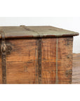 19th Century Blanket Chest with Brass Hardware and Rustic Character-6. Asian & Chinese Furniture, Art, Antiques, Vintage Home Décor for sale at FEA Home