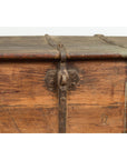 19th Century Blanket Chest with Brass Hardware and Rustic Character-9. Asian & Chinese Furniture, Art, Antiques, Vintage Home Décor for sale at FEA Home
