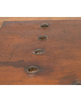 Indonesian Vintage Chest with Unique Latch & Side Handles-10. Asian & Chinese Furniture, Art, Antiques, Vintage Home Décor for sale at FEA Home