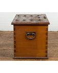 Indonesian Vintage Chest with Unique Latch & Side Handles-14. Asian & Chinese Furniture, Art, Antiques, Vintage Home Décor for sale at FEA Home