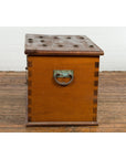 Indonesian Vintage Chest with Unique Latch & Side Handles-16. Asian & Chinese Furniture, Art, Antiques, Vintage Home Décor for sale at FEA Home