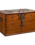Indonesian Vintage Chest with Unique Latch & Side Handles-1. Asian & Chinese Furniture, Art, Antiques, Vintage Home Décor for sale at FEA Home