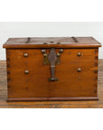 Indonesian Vintage Chest with Unique Latch & Side Handles-3. Asian & Chinese Furniture, Art, Antiques, Vintage Home Décor for sale at FEA Home