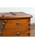 Indonesian Vintage Chest with Unique Latch & Side Handles-6. Asian & Chinese Furniture, Art, Antiques, Vintage Home Décor for sale at FEA Home