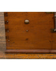 Indonesian Vintage Chest with Unique Latch & Side Handles-7. Asian & Chinese Furniture, Art, Antiques, Vintage Home Décor for sale at FEA Home
