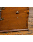 Indonesian Vintage Chest with Unique Latch & Side Handles-8. Asian & Chinese Furniture, Art, Antiques, Vintage Home Décor for sale at FEA Home