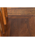 Wooden Antique Chair with Slightly Arched Back-18. Asian & Chinese Furniture, Art, Antiques, Vintage Home Décor for sale at FEA Home
