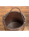19th Century Chinese Wooden Well Buckets with Dark Brown Lacquer, Sold Each-5. Asian & Chinese Furniture, Art, Antiques, Vintage Home Décor for sale at FEA Home