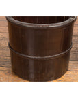 19th Century Chinese Wooden Well Buckets with Dark Brown Lacquer, Sold Each-8. Asian & Chinese Furniture, Art, Antiques, Vintage Home Décor for sale at FEA Home