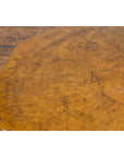 Brown and Black Organic Old Root Tree Slice Table with Straight Wooden Legs-5. Asian & Chinese Furniture, Art, Antiques, Vintage Home Décor for sale at FEA Home