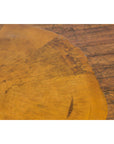 Brown and Black Organic Old Root Tree Slice Table with Straight Wooden Legs-7. Asian & Chinese Furniture, Art, Antiques, Vintage Home Décor for sale at FEA Home