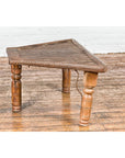 Bullock Cart Rustic Coffee Table with Twisted Iron Stretchers, 19th Century-18. Asian & Chinese Furniture, Art, Antiques, Vintage Home Décor for sale at FEA Home