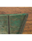 Indian 19th Century Green Painted Wood Bullock Cart Made into a Coffee Table-7. Asian & Chinese Furniture, Art, Antiques, Vintage Home Décor for sale at FEA Home