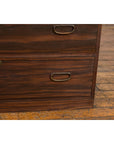 Dark Brown Antique Wooden Tansu Dresser Chest-12. Asian & Chinese Furniture, Art, Antiques, Vintage Home Décor for sale at FEA Home