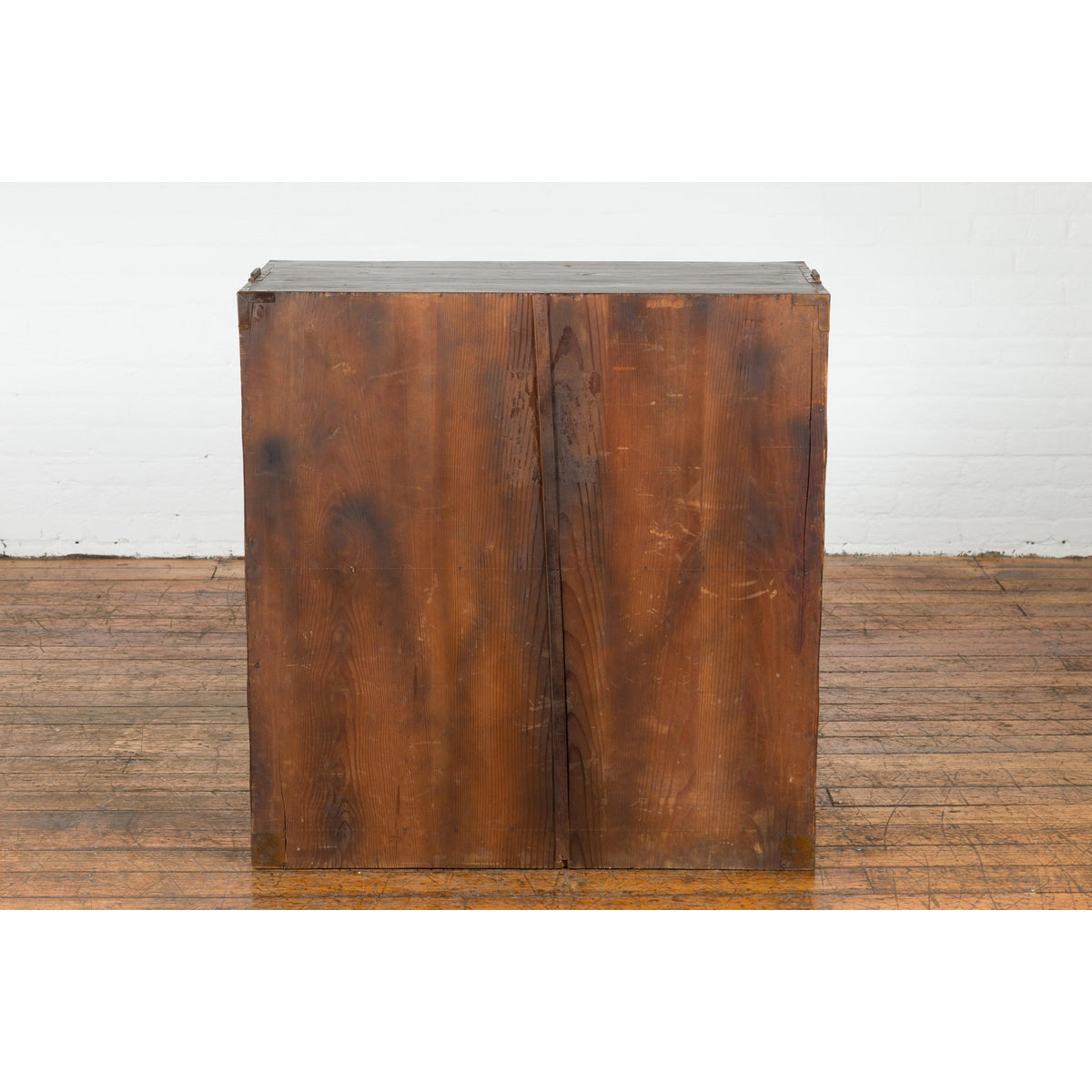 Dark Brown Antique Wooden Tansu Dresser Chest-19. Asian & Chinese Furniture, Art, Antiques, Vintage Home Décor for sale at FEA Home