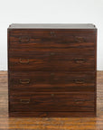 Dark Brown Antique Wooden Tansu Dresser Chest-2. Asian & Chinese Furniture, Art, Antiques, Vintage Home Décor for sale at FEA Home