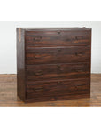 Dark Brown Antique Wooden Tansu Dresser Chest-4. Asian & Chinese Furniture, Art, Antiques, Vintage Home Décor for sale at FEA Home