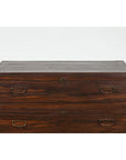 Dark Brown Antique Wooden Tansu Dresser Chest-5. Asian & Chinese Furniture, Art, Antiques, Vintage Home Décor for sale at FEA Home